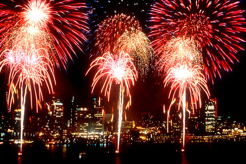 Photo of fiewworks at Detroit-Windor Freedom Festival